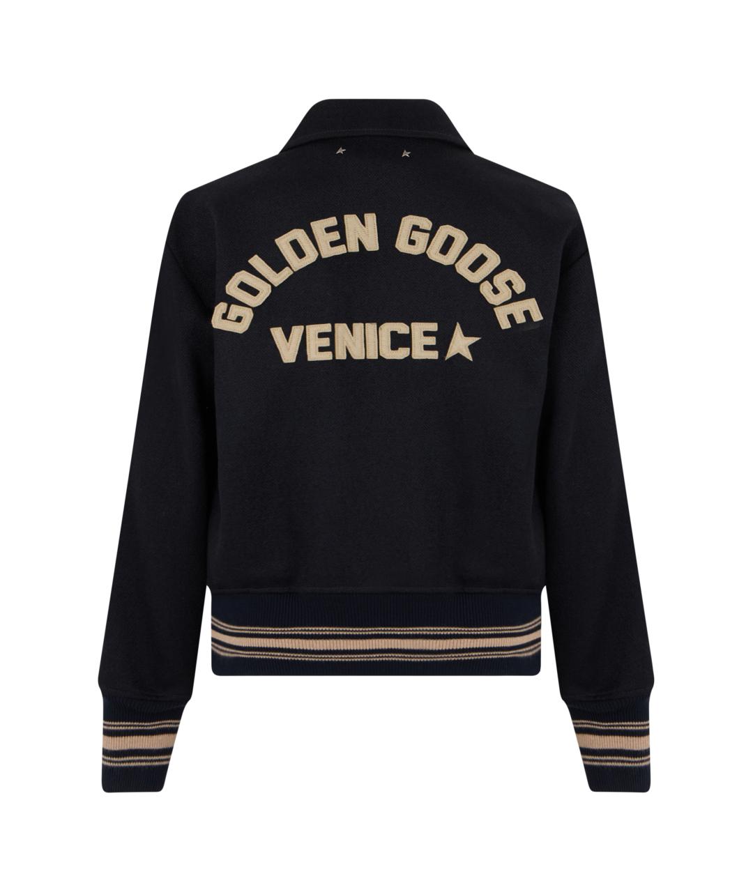 GOLDEN GOOSE Черная шерстяная куртка, фото 2