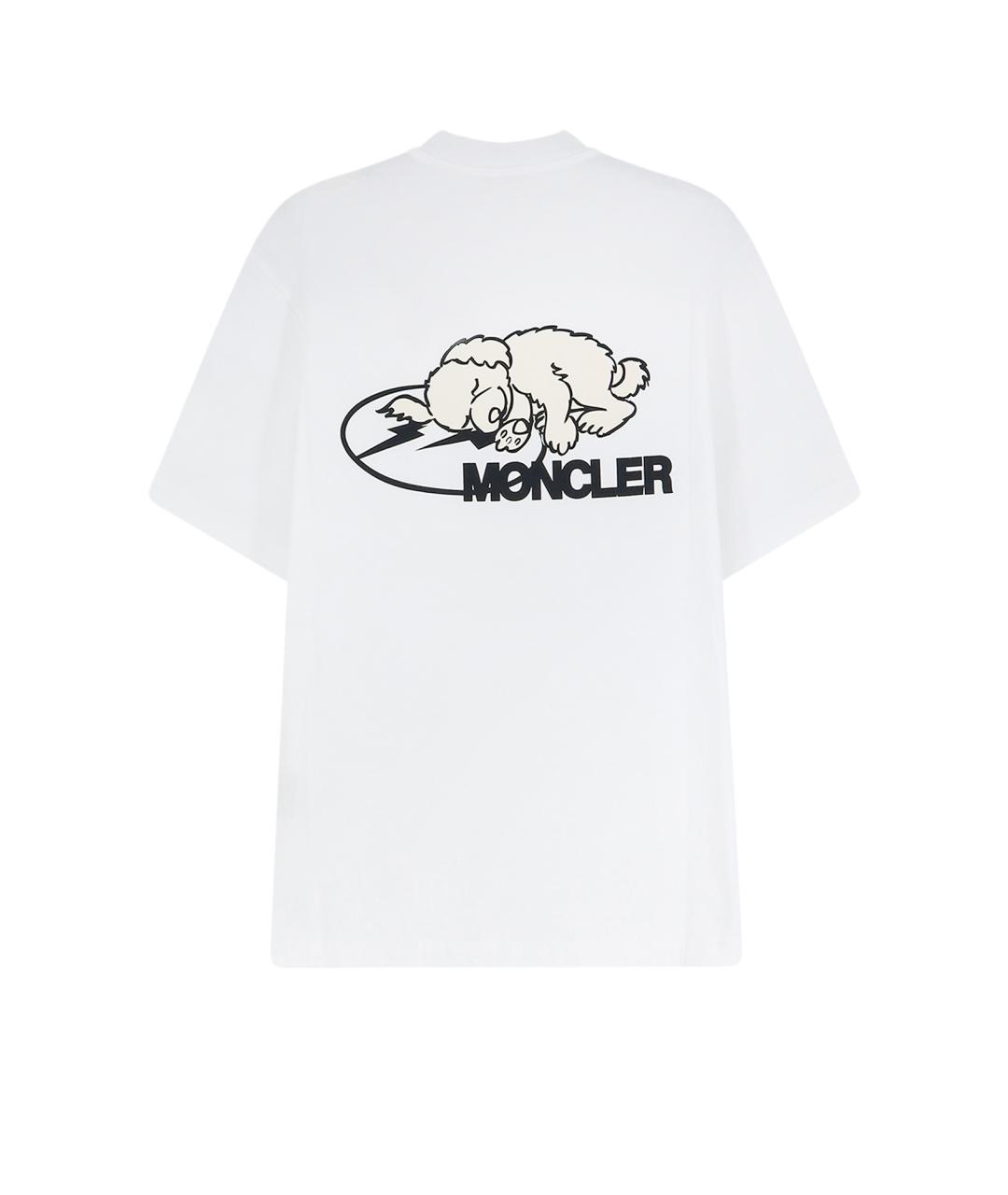 MONCLER Хлопковая футболка, фото 2