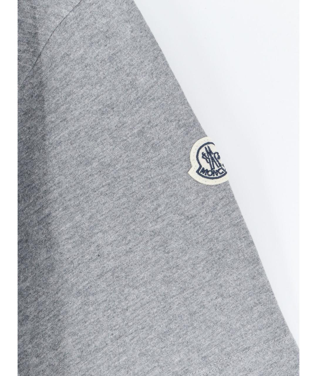 MONCLER Хлопковая футболка, фото 3