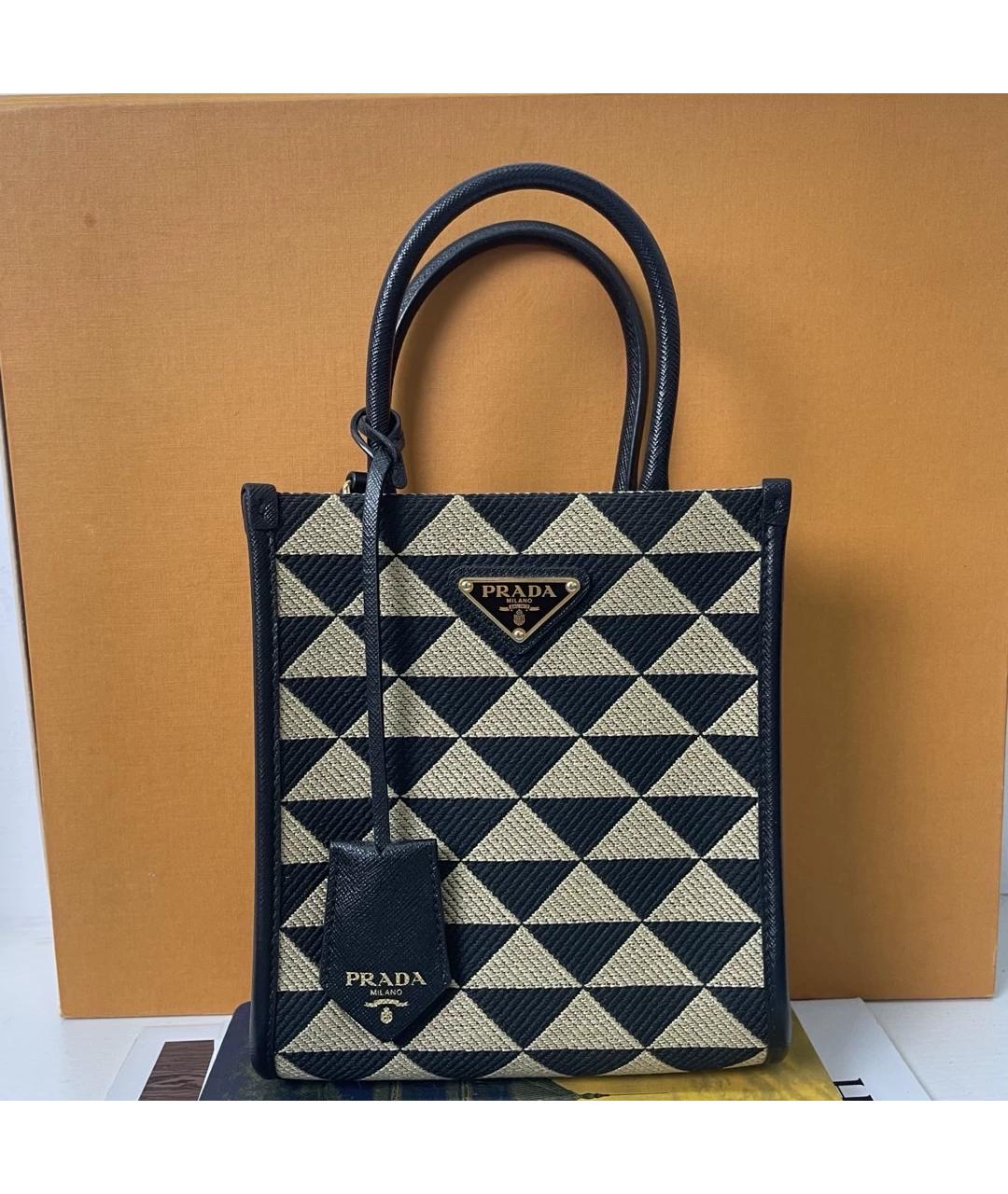 PRADA Мульти кожаная сумка тоут, фото 7