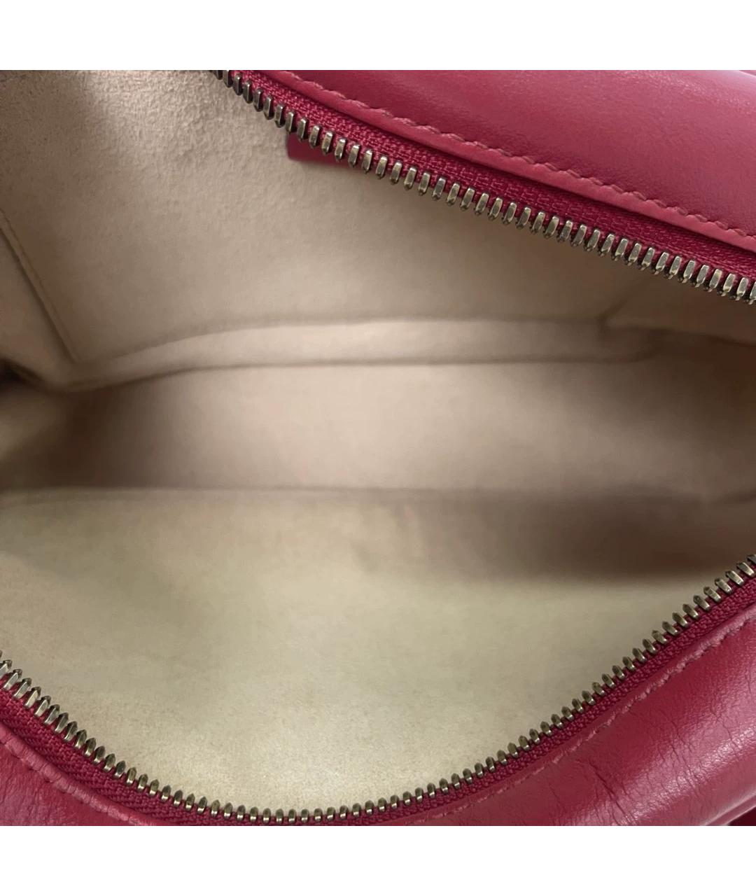 GUCCI Красная кожаная сумка через плечо, фото 6