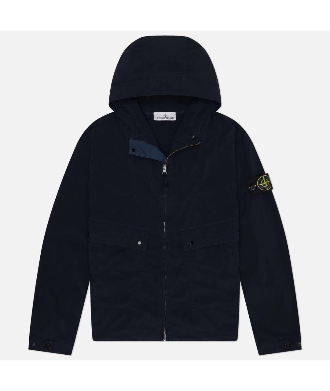 STONE ISLAND Темно-синяя куртка, фото 5