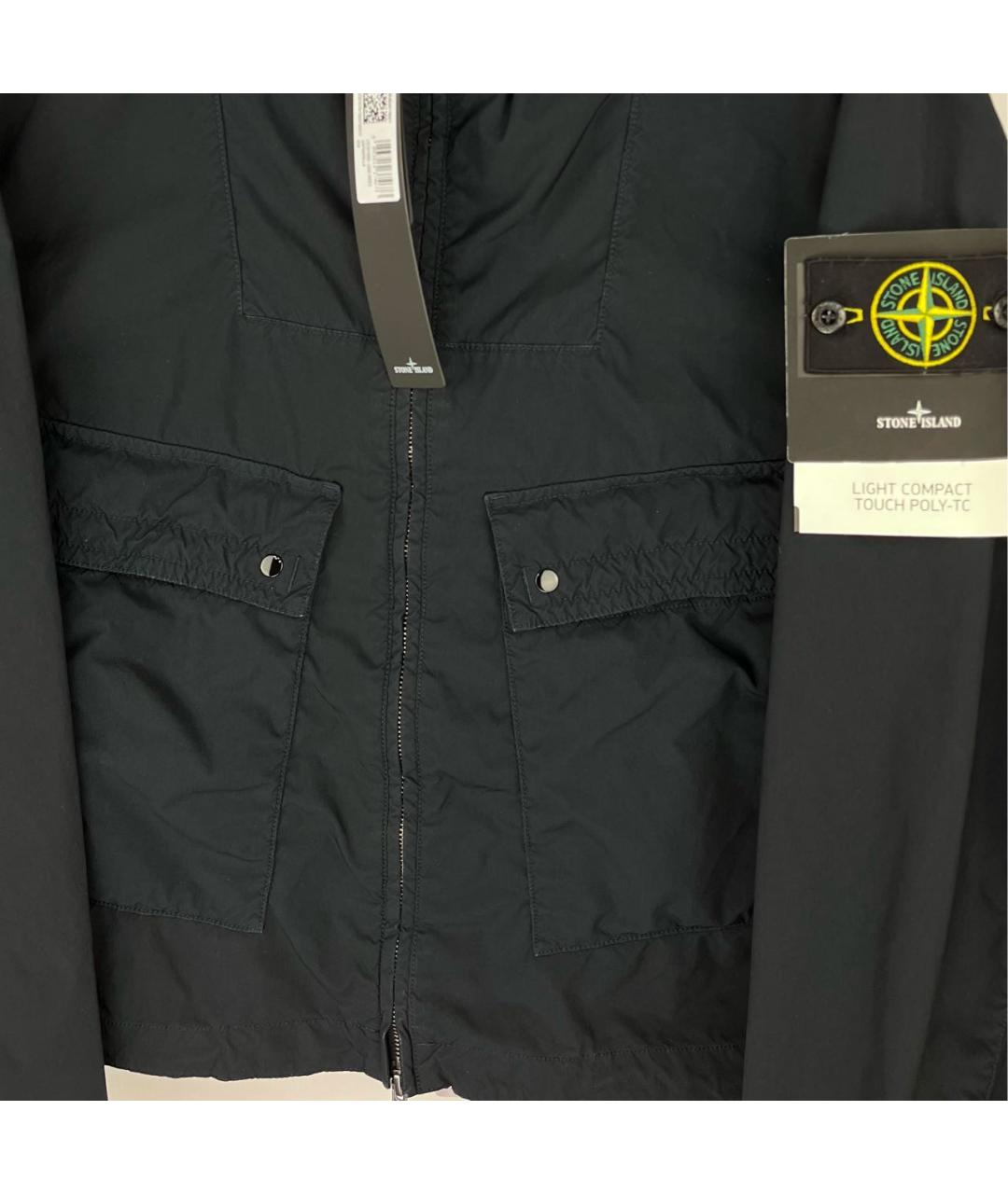 STONE ISLAND Темно-синяя куртка, фото 3
