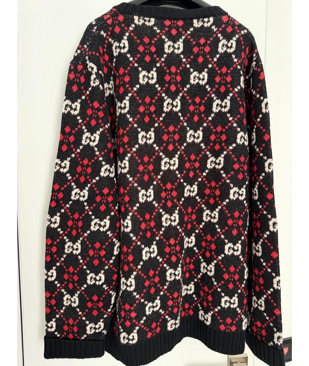 GUCCI Мульти шерстяной джемпер / свитер, фото 2