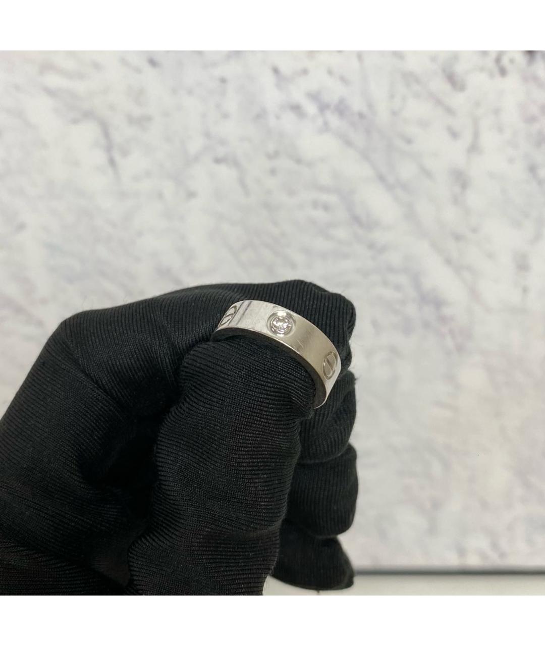 CARTIER Серебряное кольцо из белого золота, фото 2
