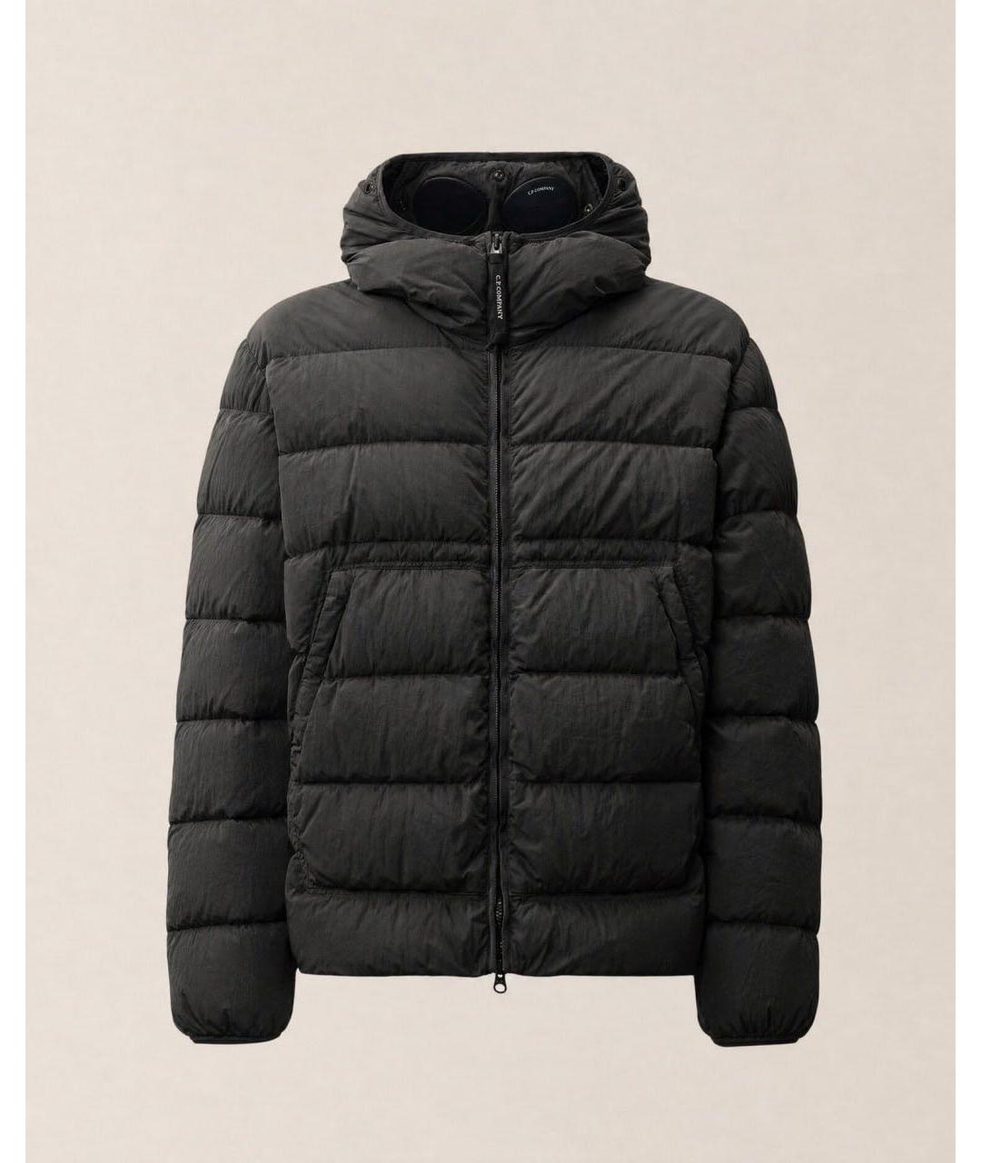 CP COMPANY Черная полиамидовая куртка, фото 5
