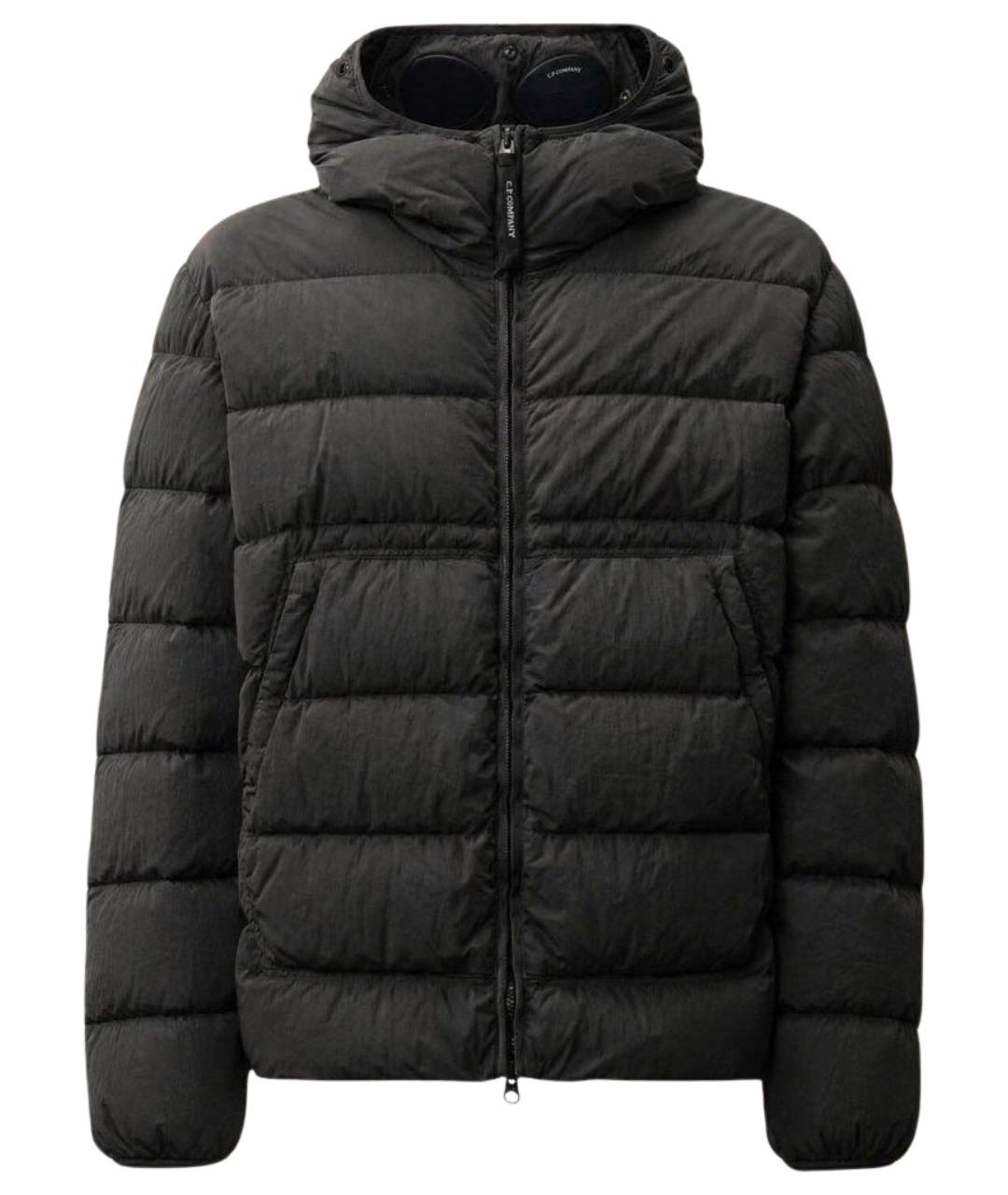 CP COMPANY Черная полиамидовая куртка, фото 1