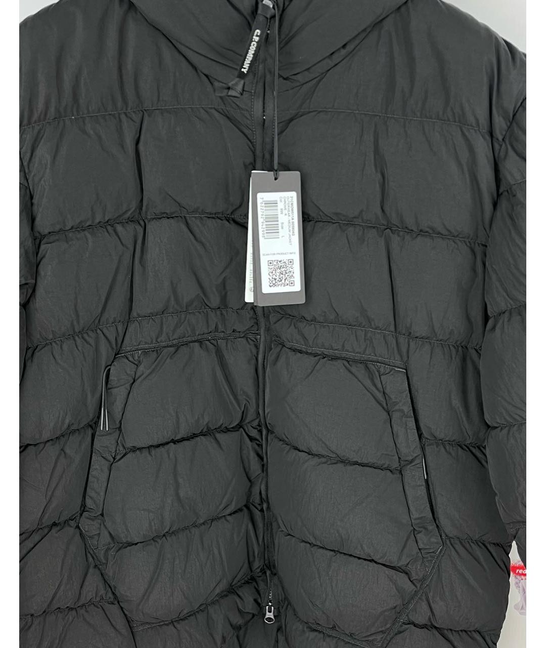 CP COMPANY Черная полиамидовая куртка, фото 2