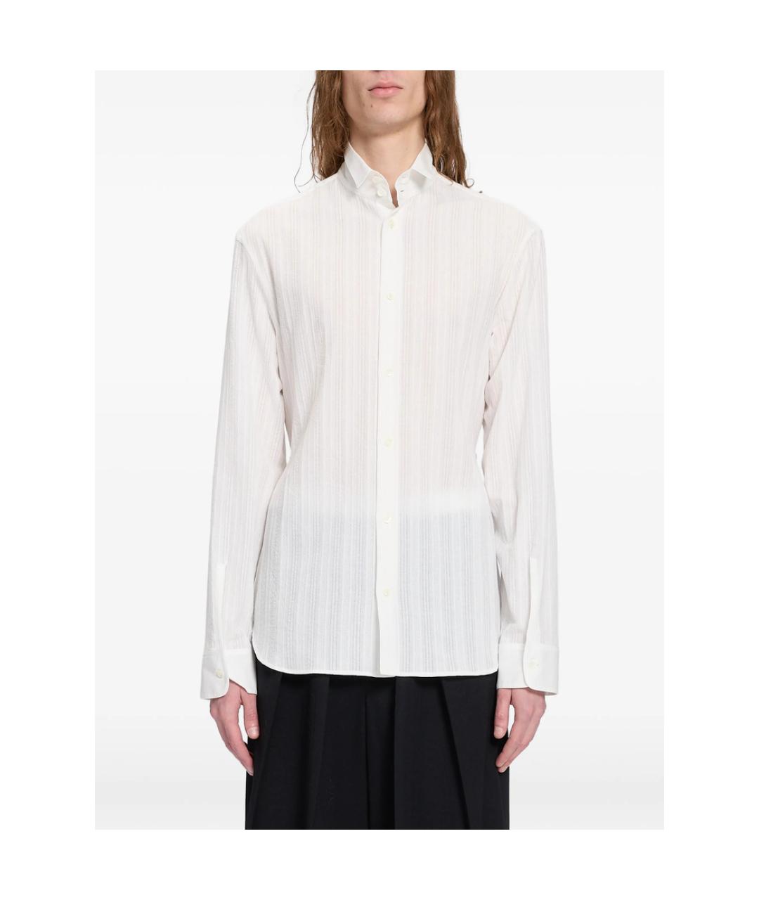 ANN DEMEULEMEESTER Хлопковая классическая рубашка, фото 5