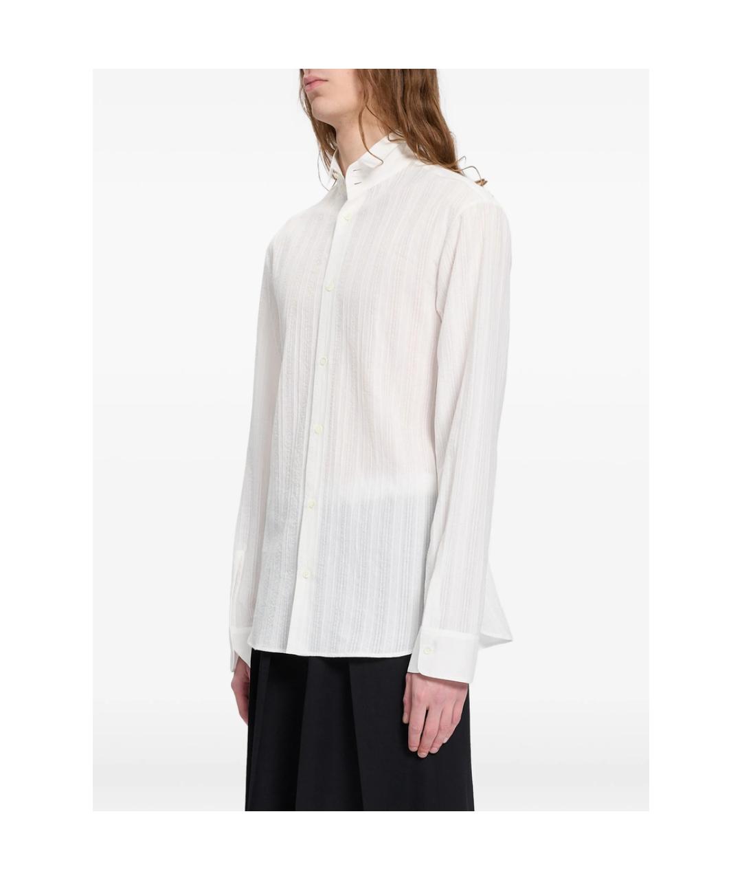 ANN DEMEULEMEESTER Хлопковая классическая рубашка, фото 4