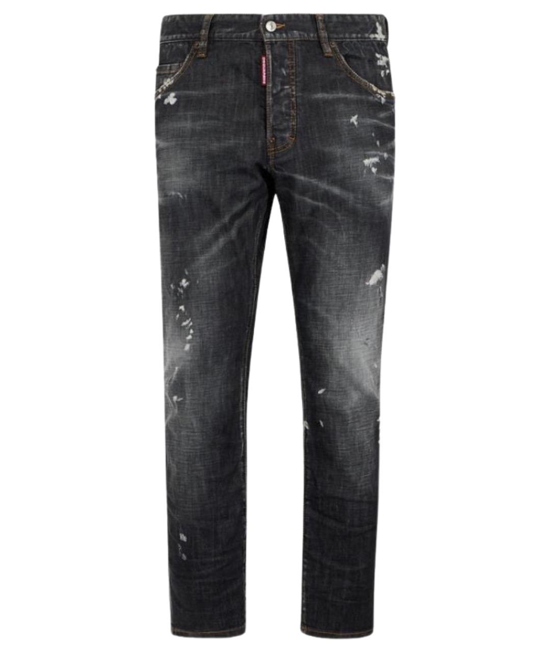 DSQUARED2 Серые прямые джинсы, фото 1