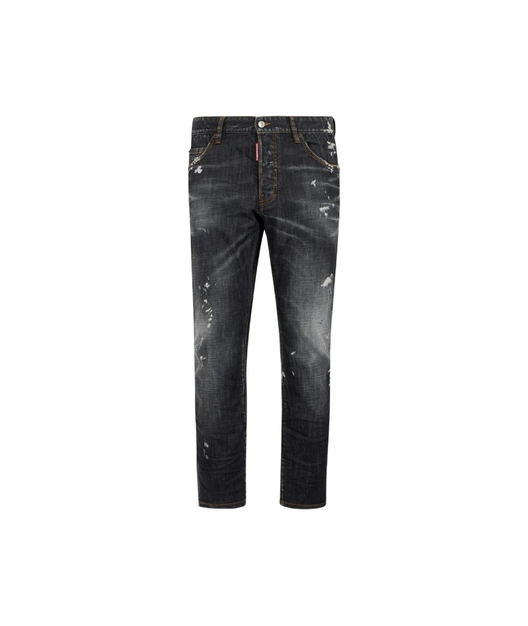 DSQUARED2 Серые прямые джинсы, фото 3