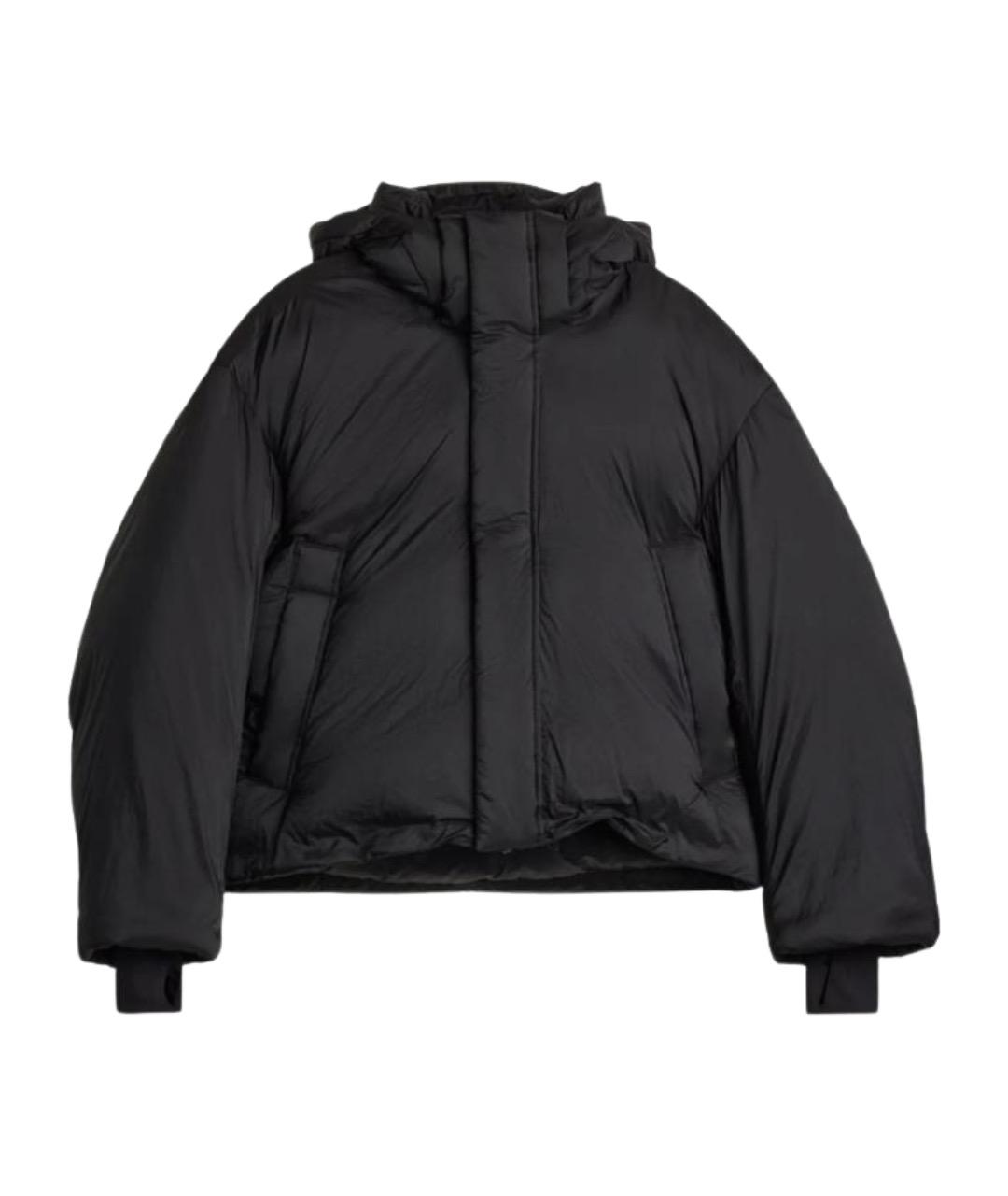 Y-3 Черная полиамидовая куртка, фото 1