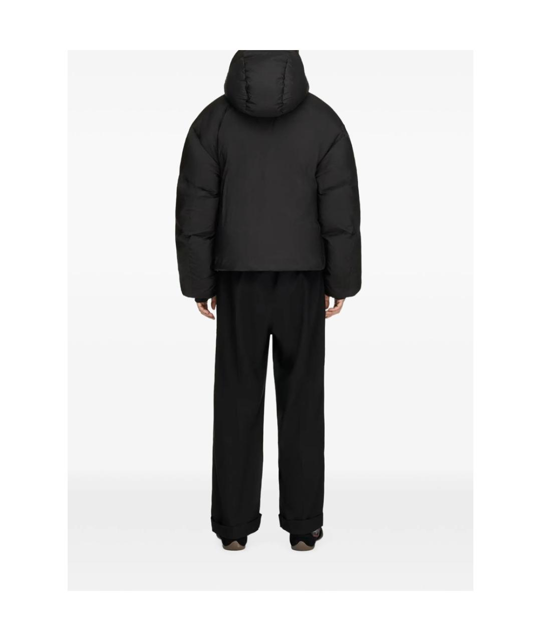 Y-3 Черная полиамидовая куртка, фото 2
