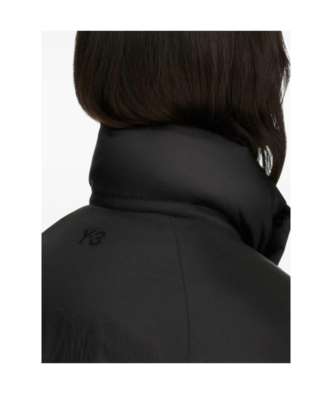 Y-3 Черная полиамидовая куртка, фото 3