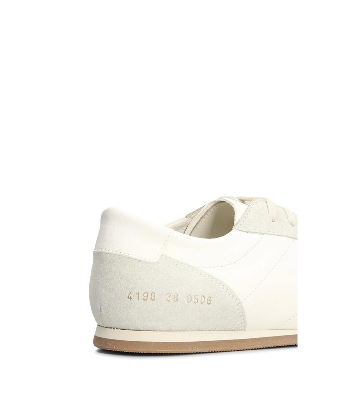 COMMON PROJECTS Белые кожаные кроссовки, фото 5