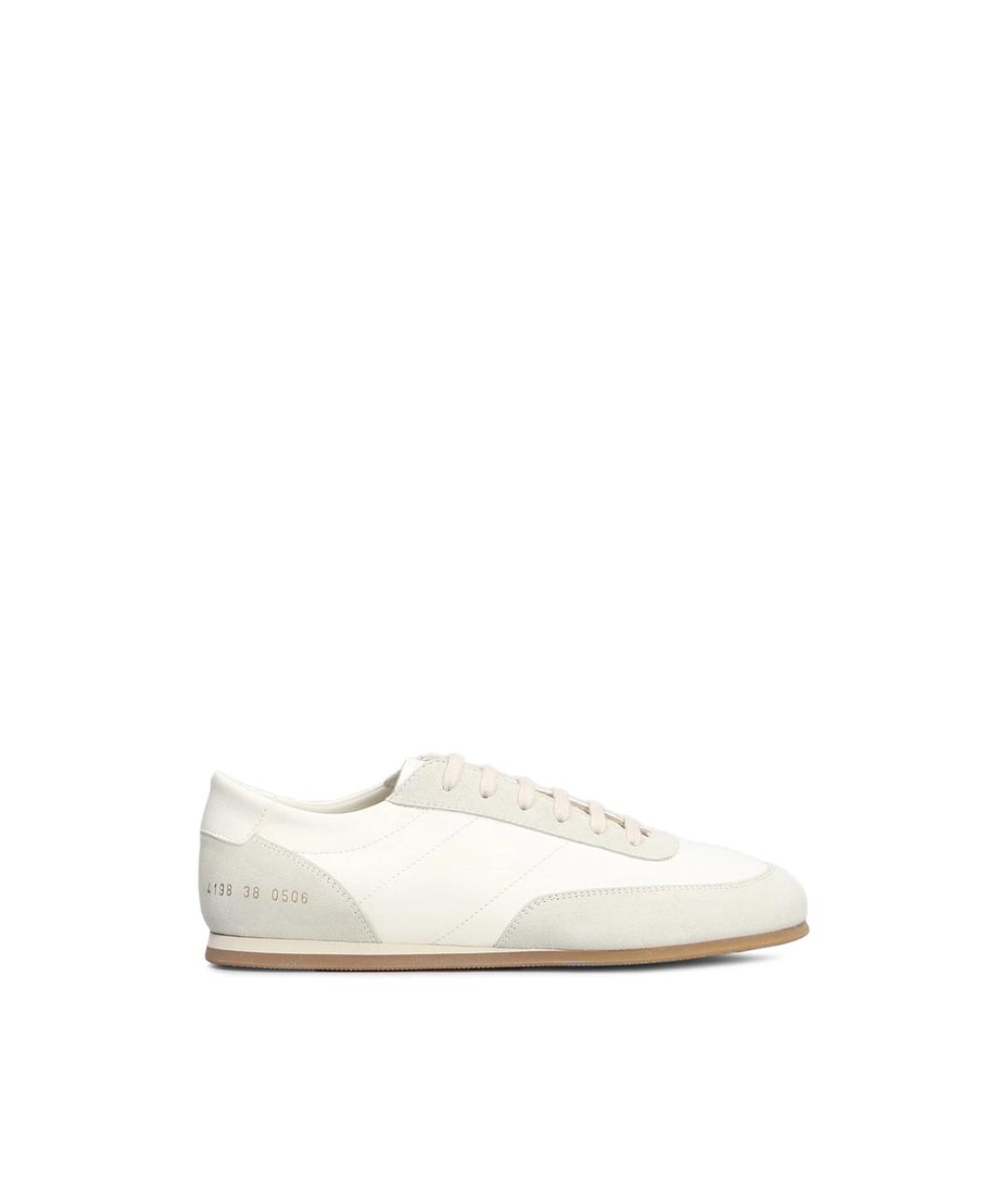 COMMON PROJECTS Белые кожаные кроссовки, фото 1