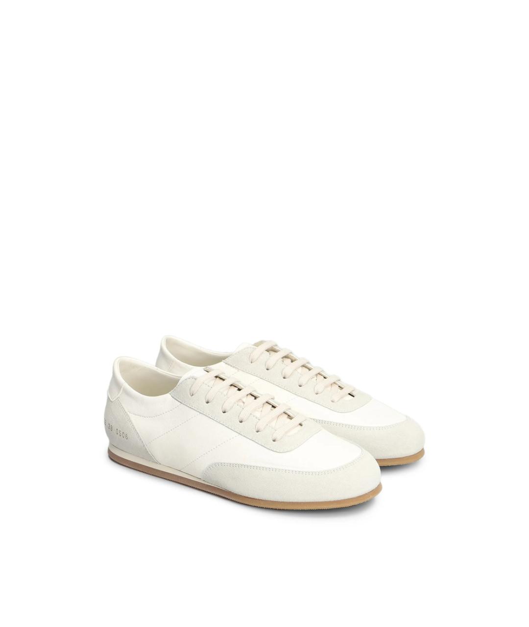COMMON PROJECTS Белые кожаные кроссовки, фото 4