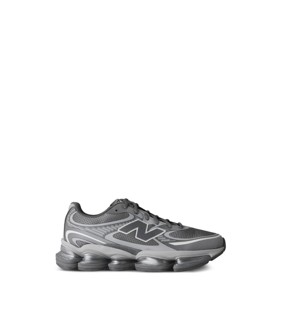 NEW BALANCE Серые низкие кроссовки / кеды, фото 1