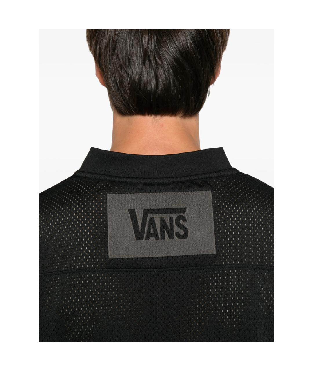 VANS Черная синтетическая футболка, фото 2