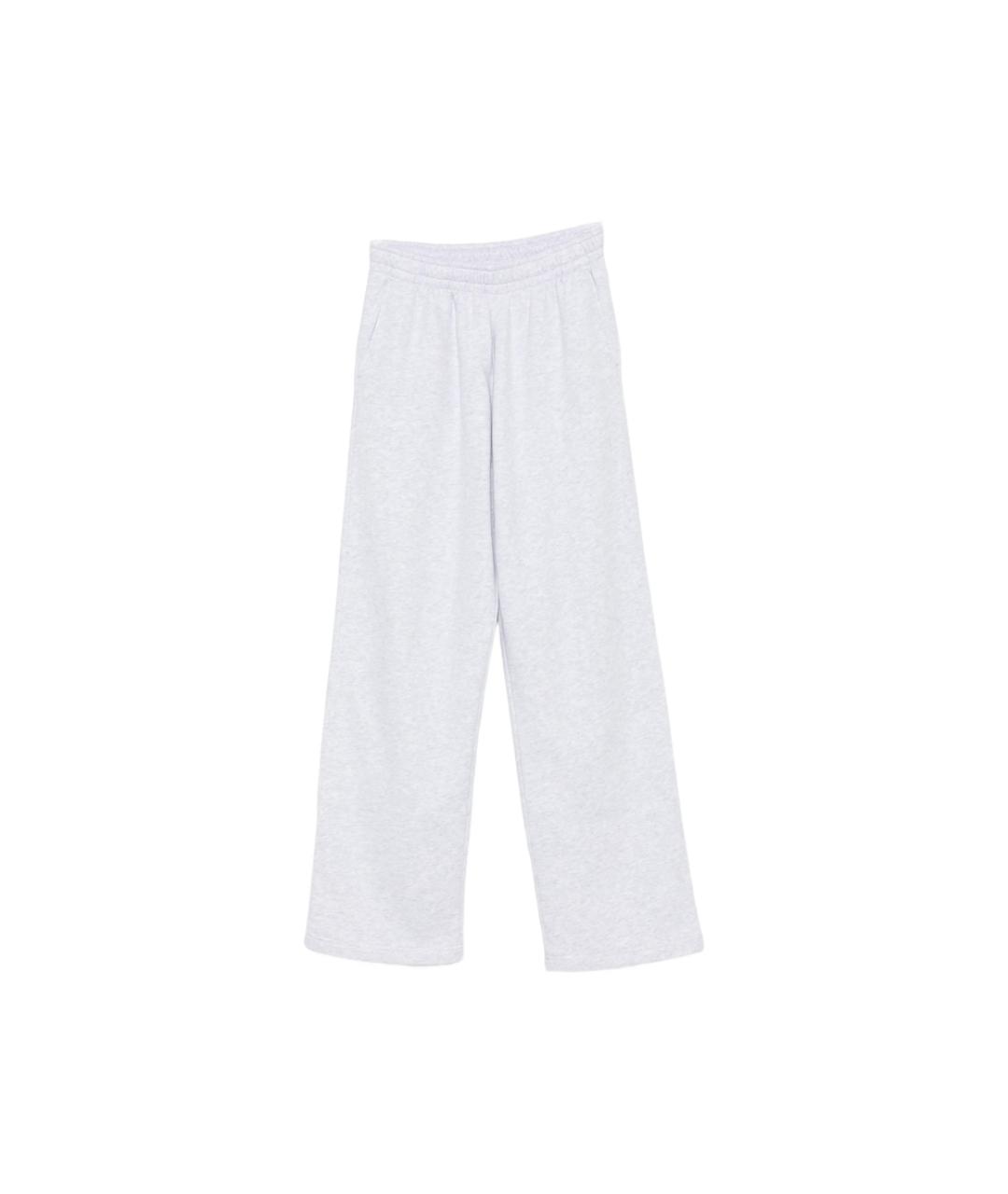 SPORTY AND RICH Серые хлопковые спортивные брюки и шорты, фото 1