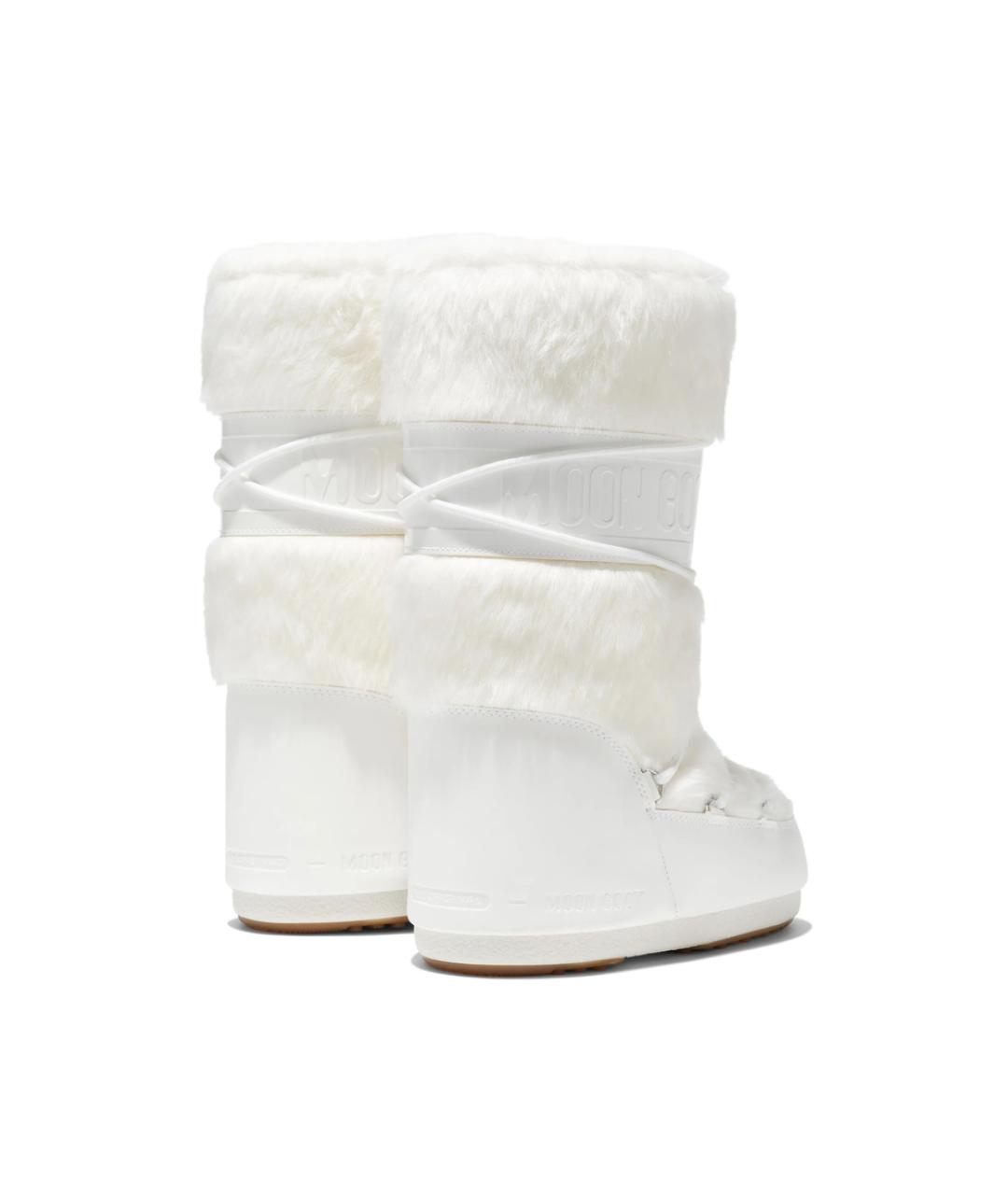 MOON BOOT Белые ботинки, фото 4