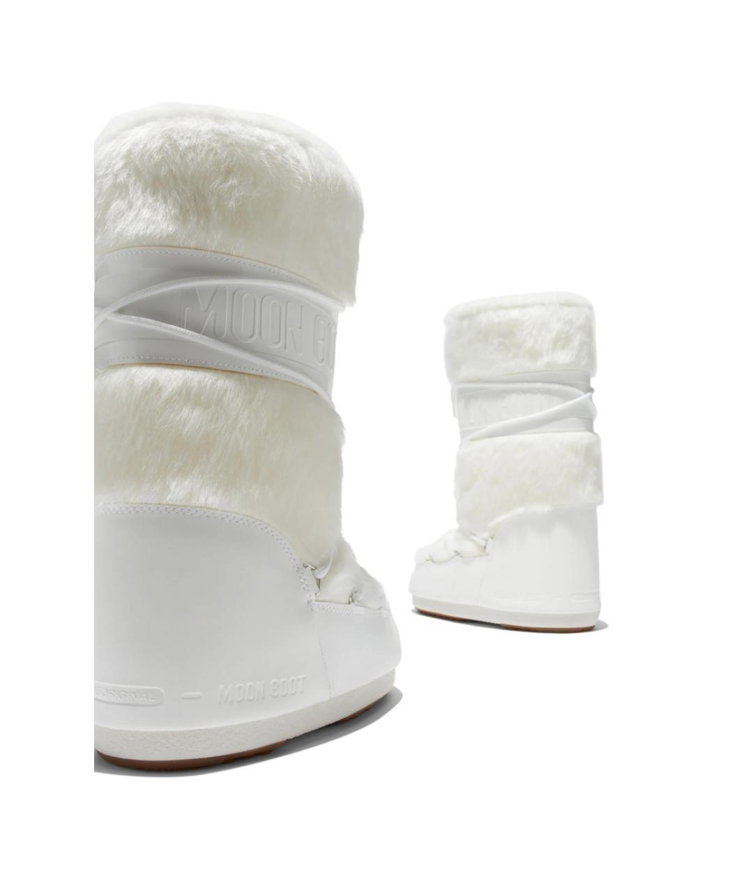 MOON BOOT Белые ботинки, фото 3