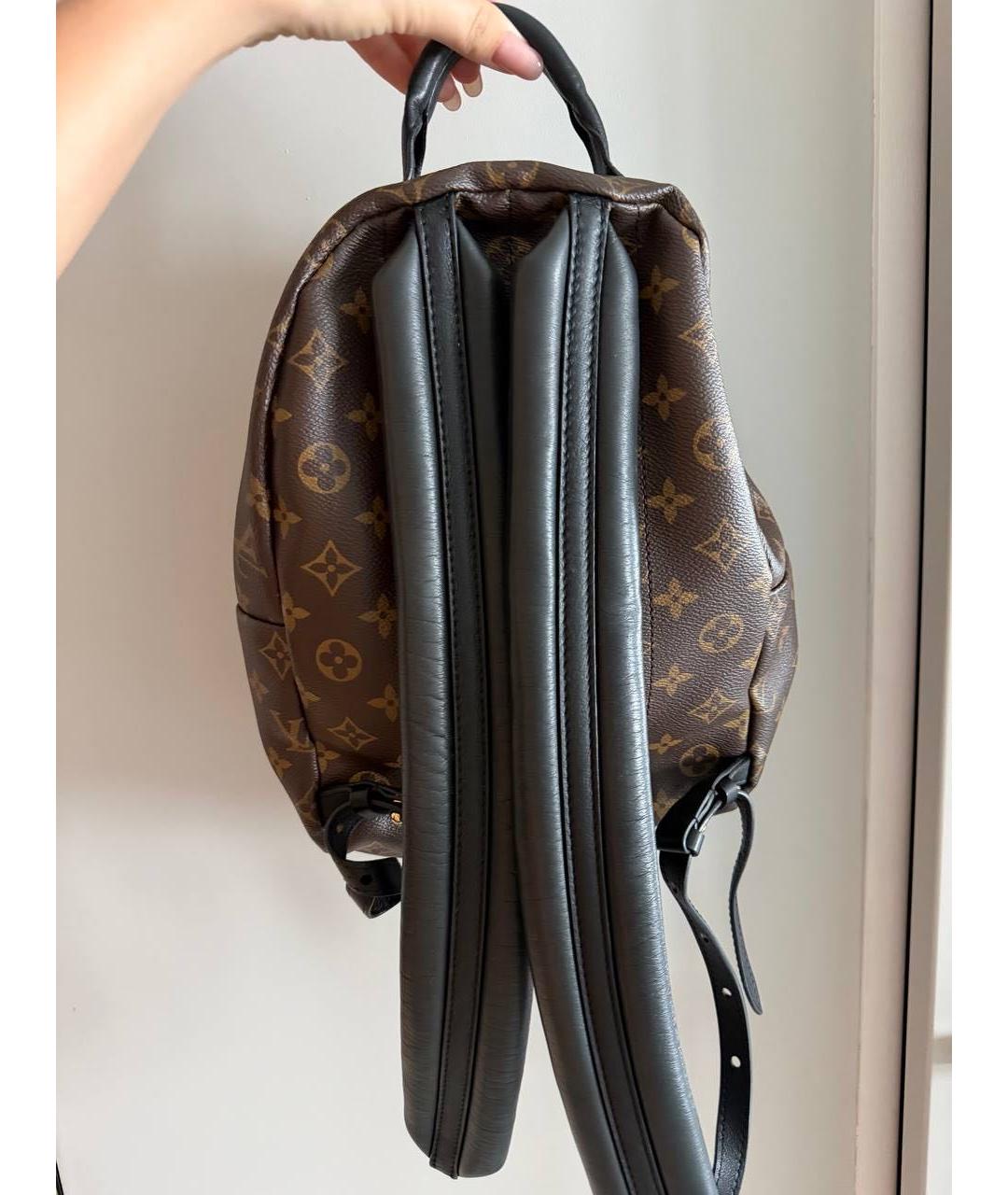 LOUIS VUITTON Коричневый рюкзак из канвы, фото 2