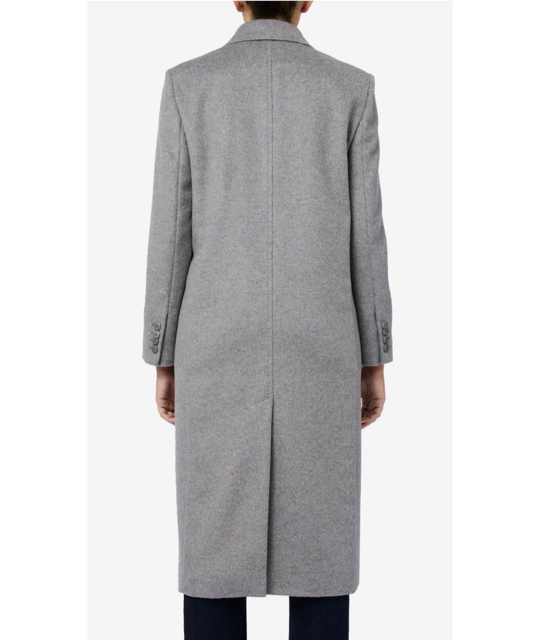 MAX MARA STUDIO Антрацитовое кашемировое пальто, фото 2