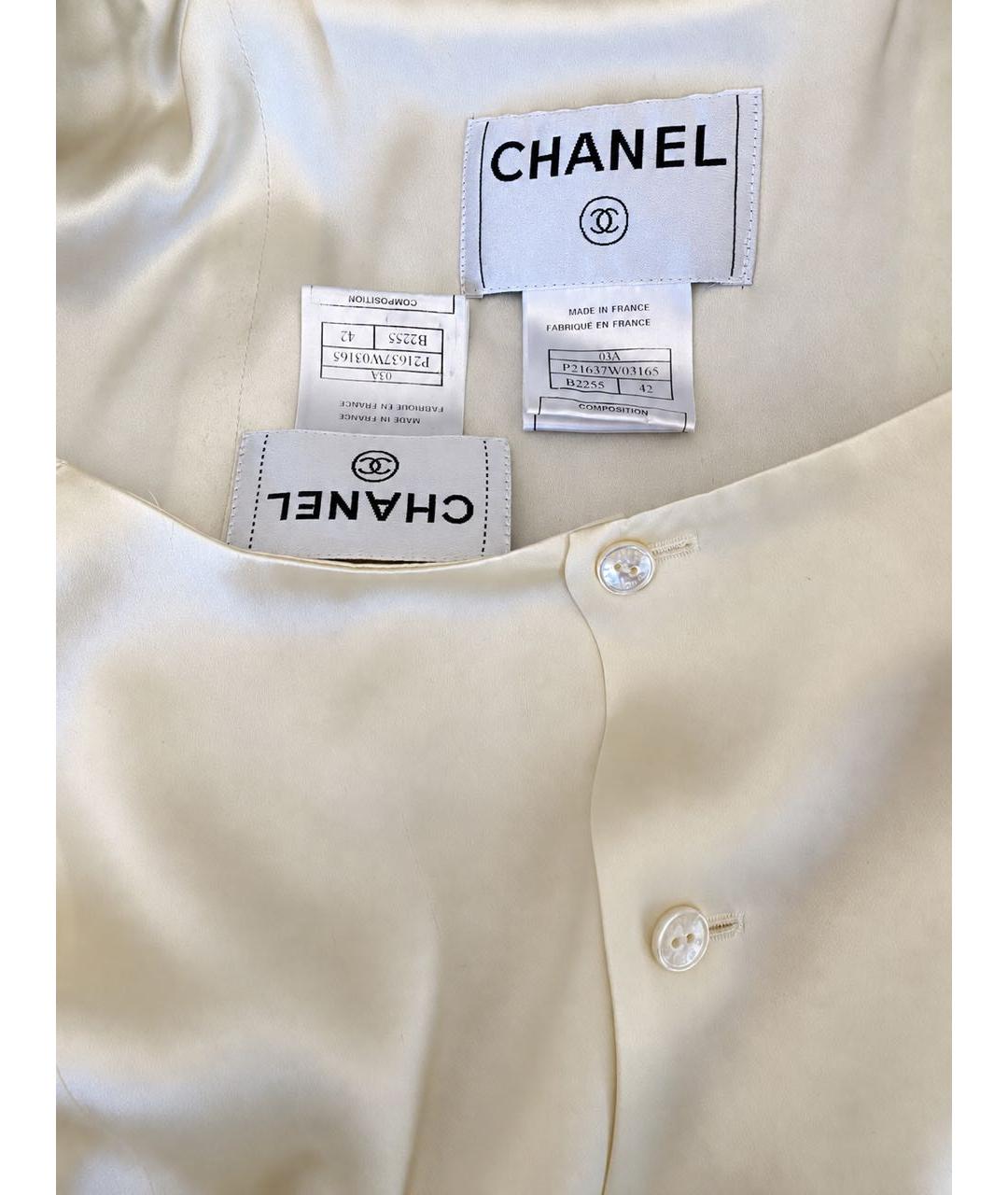 CHANEL Черный бархатный костюм с юбками, фото 7
