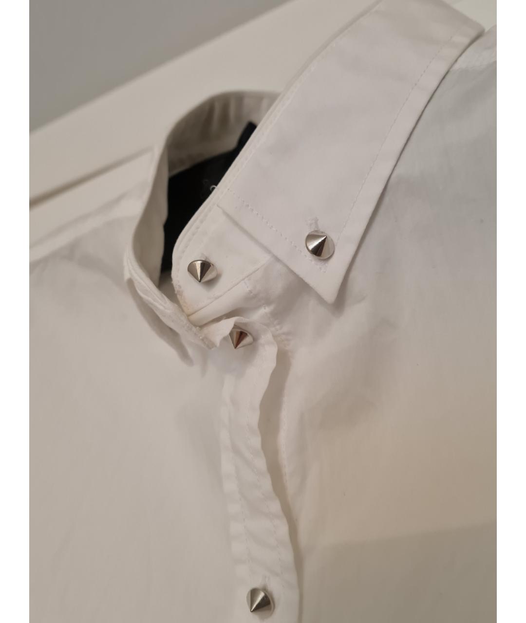 DIESEL Белая хлопковая рубашка, фото 3