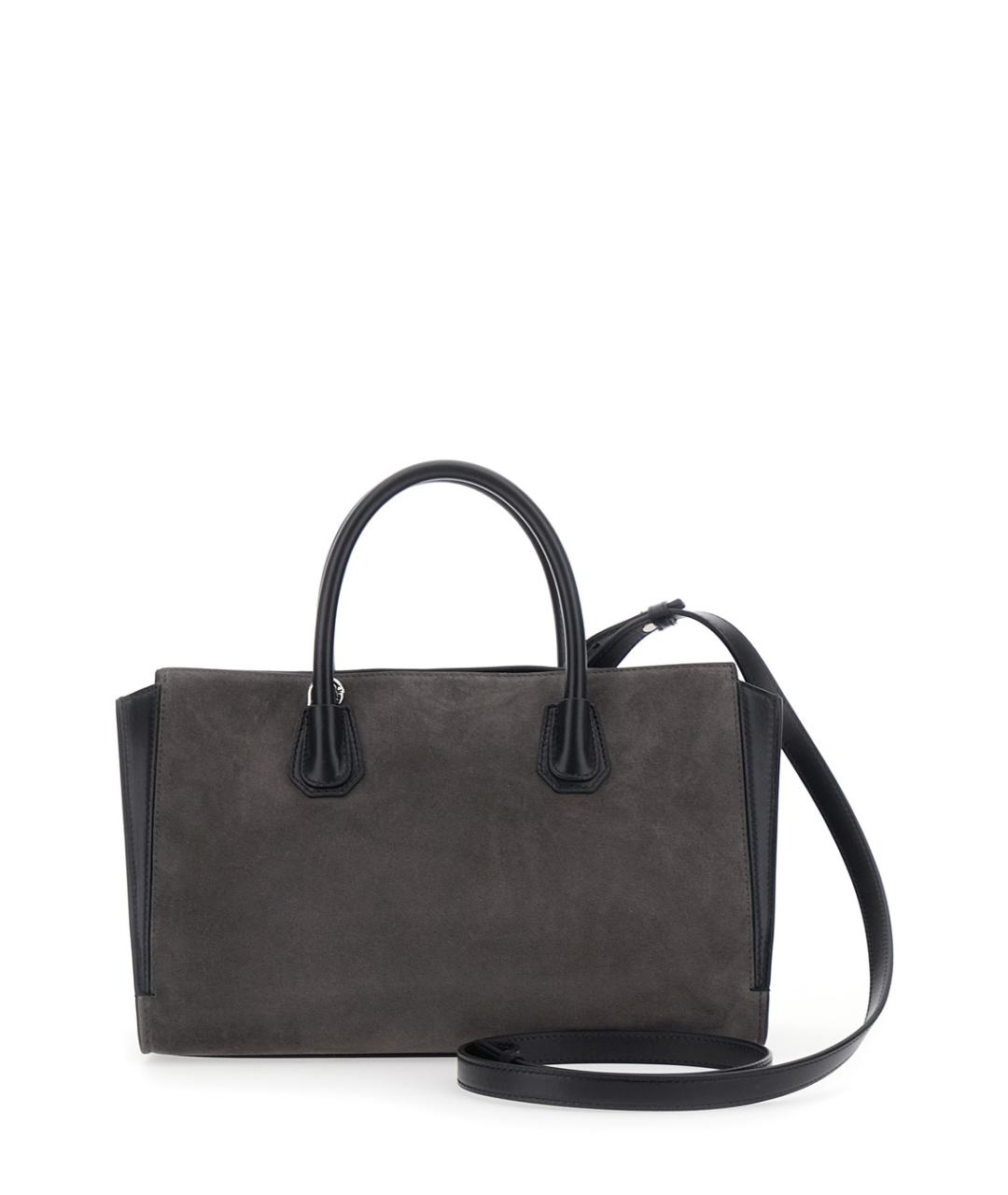 GIVENCHY Серая кожаная сумка тоут, фото 2