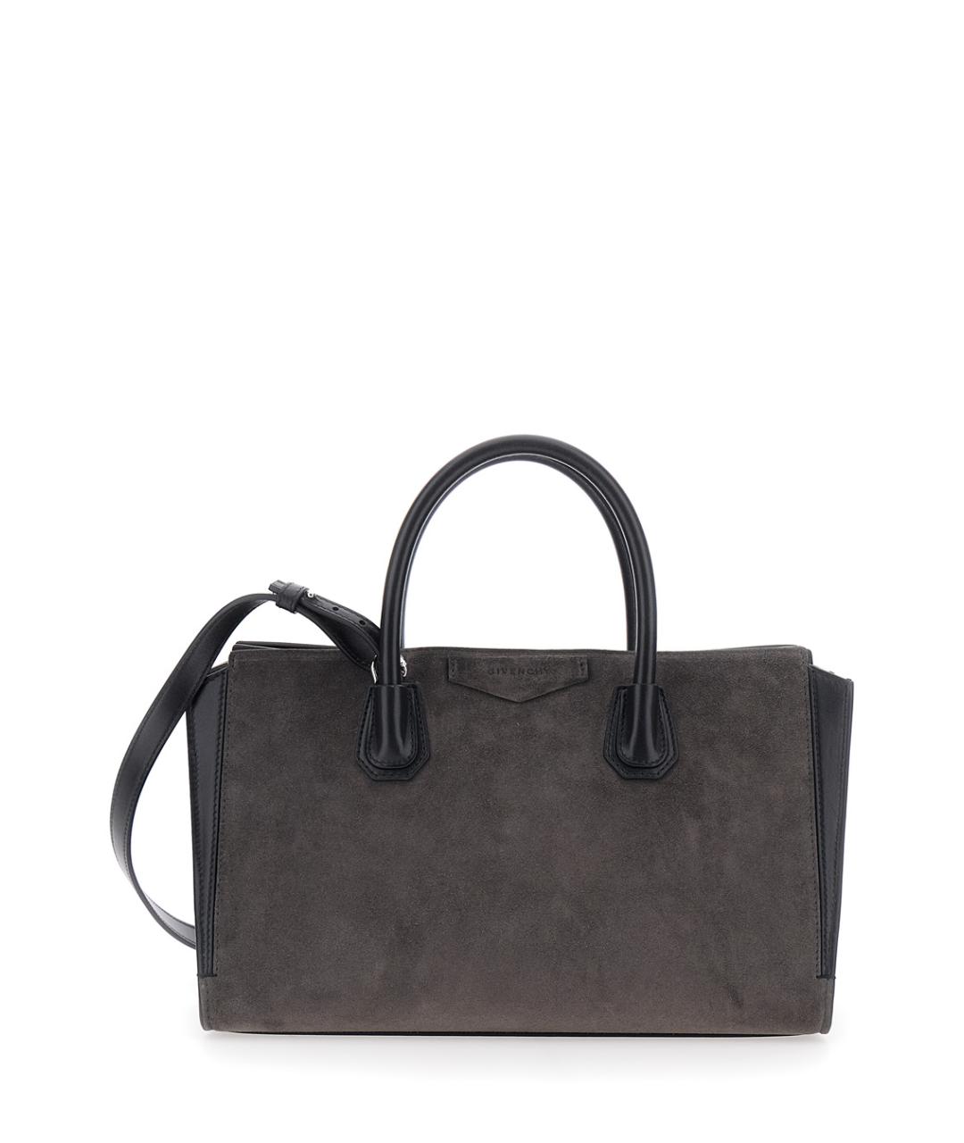 GIVENCHY Серая кожаная сумка тоут, фото 1