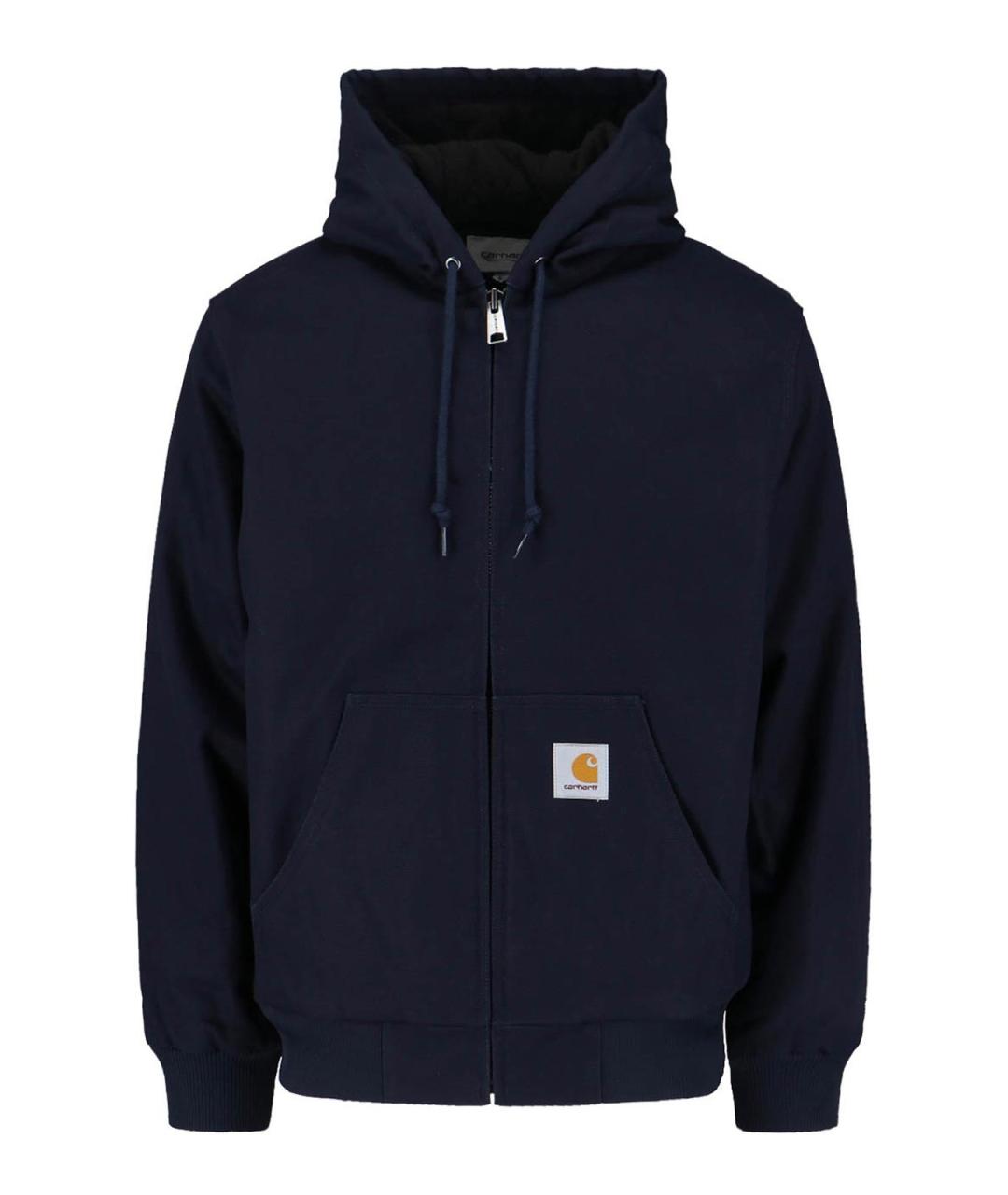 CARHARTT Темно-синяя хлопковая куртка, фото 1