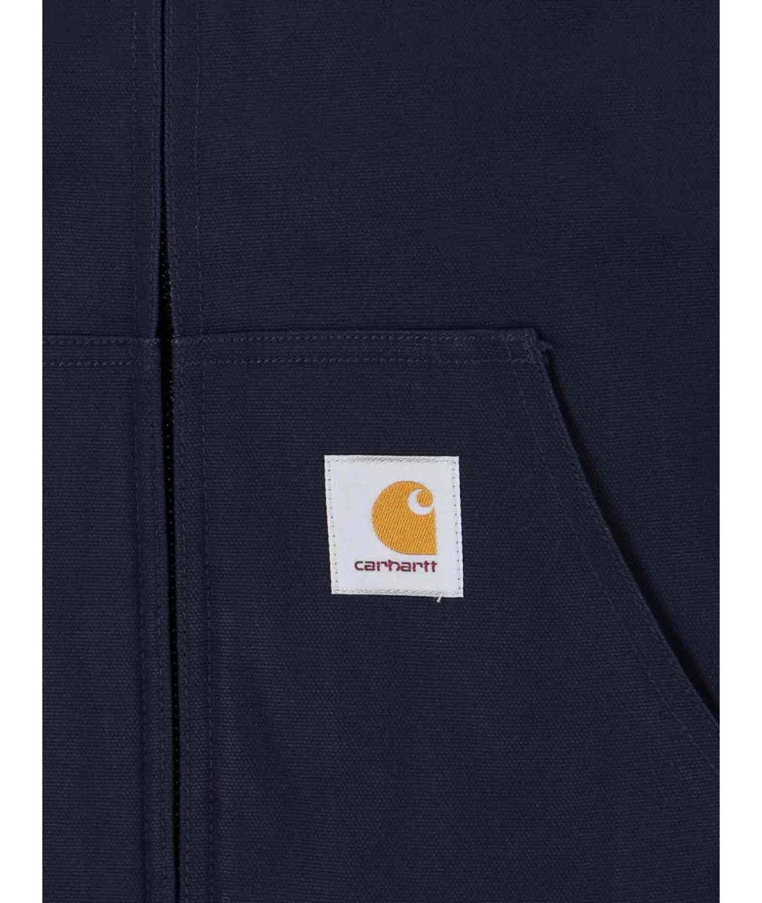 CARHARTT Темно-синяя хлопковая куртка, фото 3