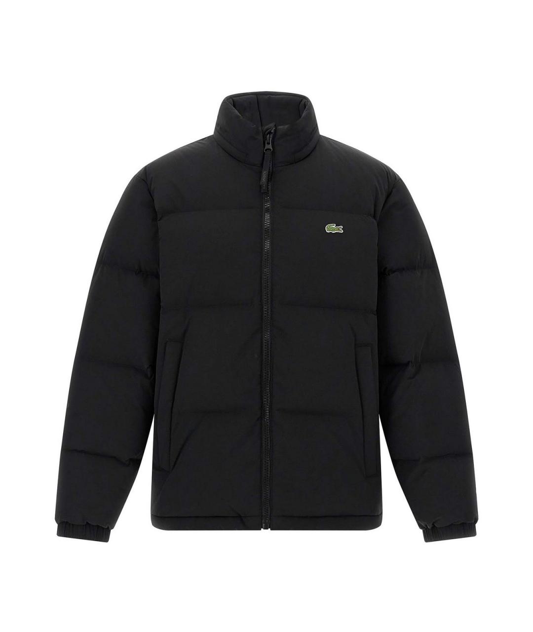 LACOSTE Черная полиэстеровая куртка, фото 1