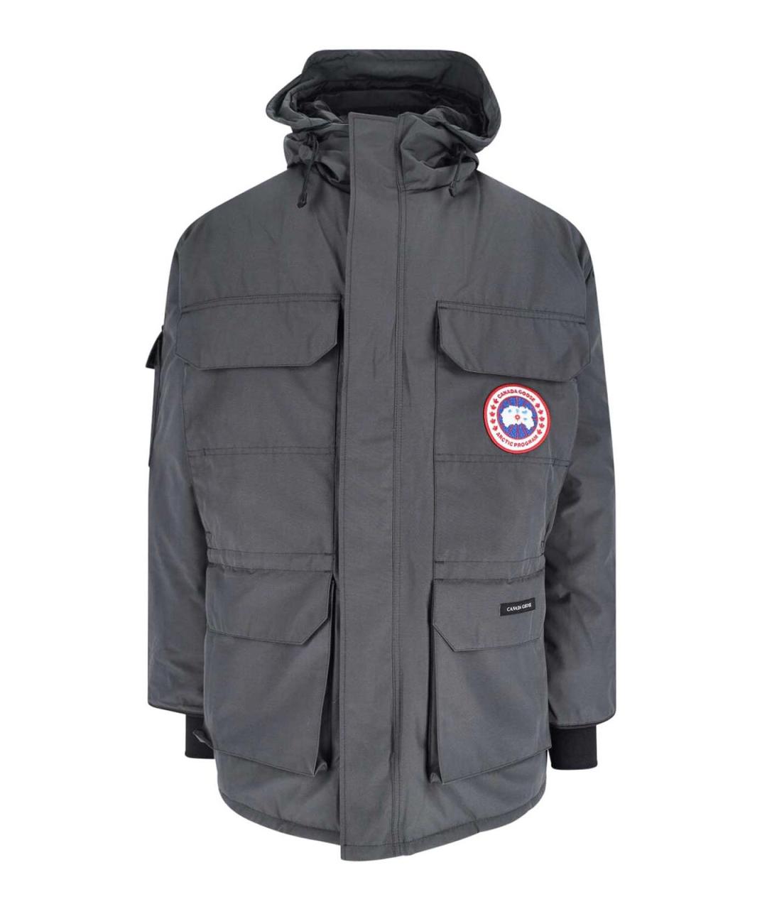 CANADA GOOSE Серая полиэстеровая парка, фото 1
