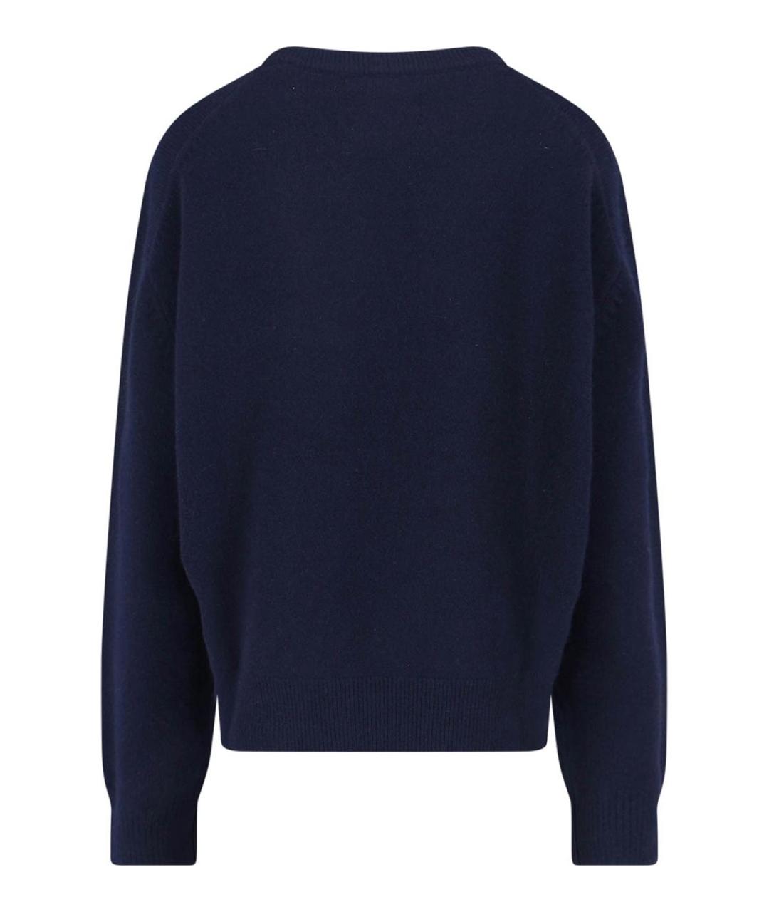 EXTREME CASHMERE Темно-синий кашемировый джемпер / свитер, фото 2