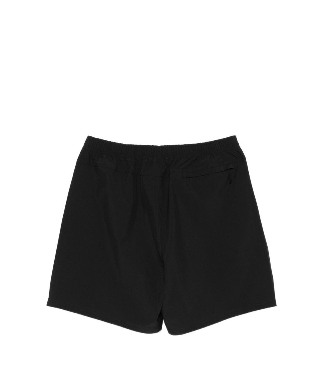 STUSSY Черные полиэстеровые шорты, фото 2