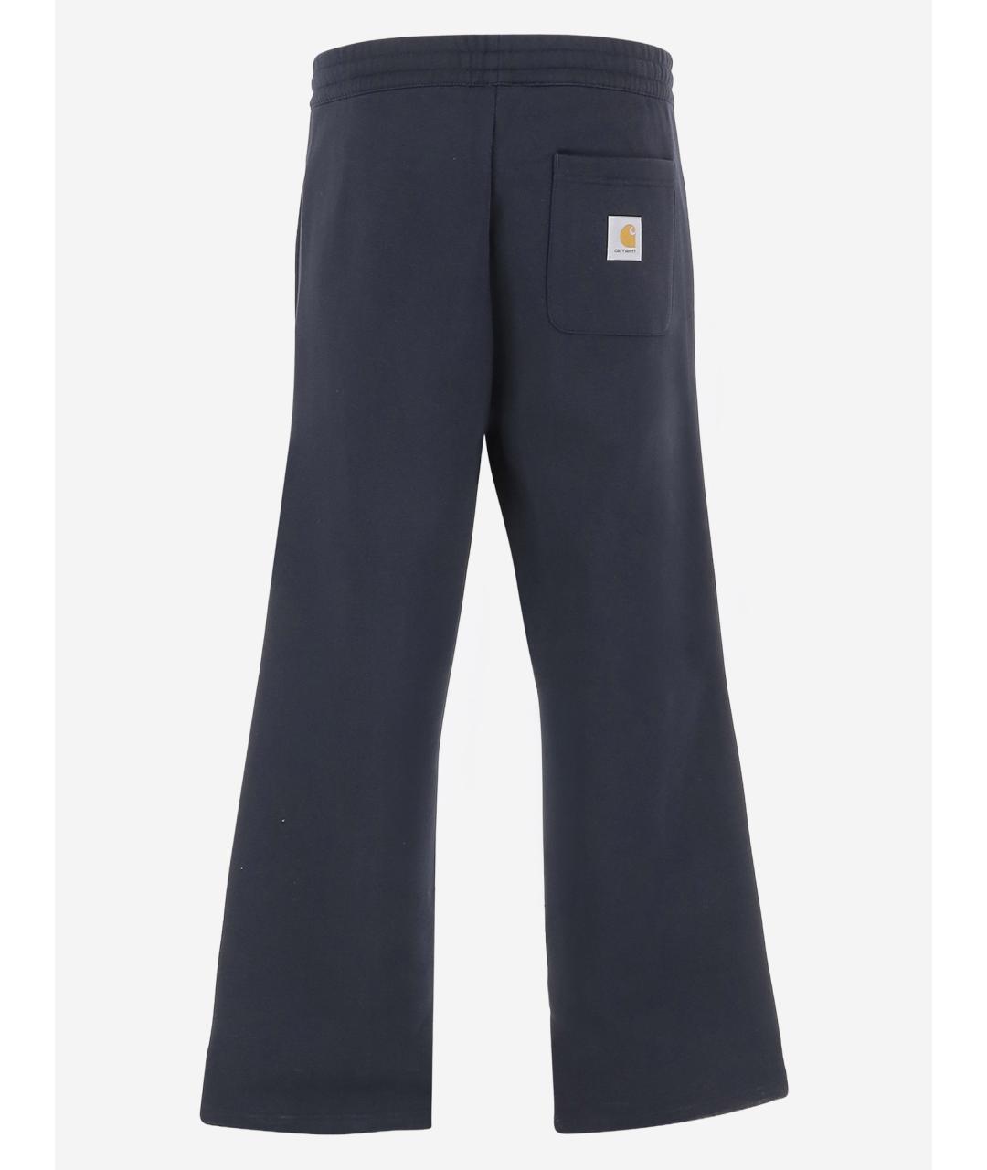CARHARTT WIP Темно-синие хлопковые повседневные брюки, фото 2