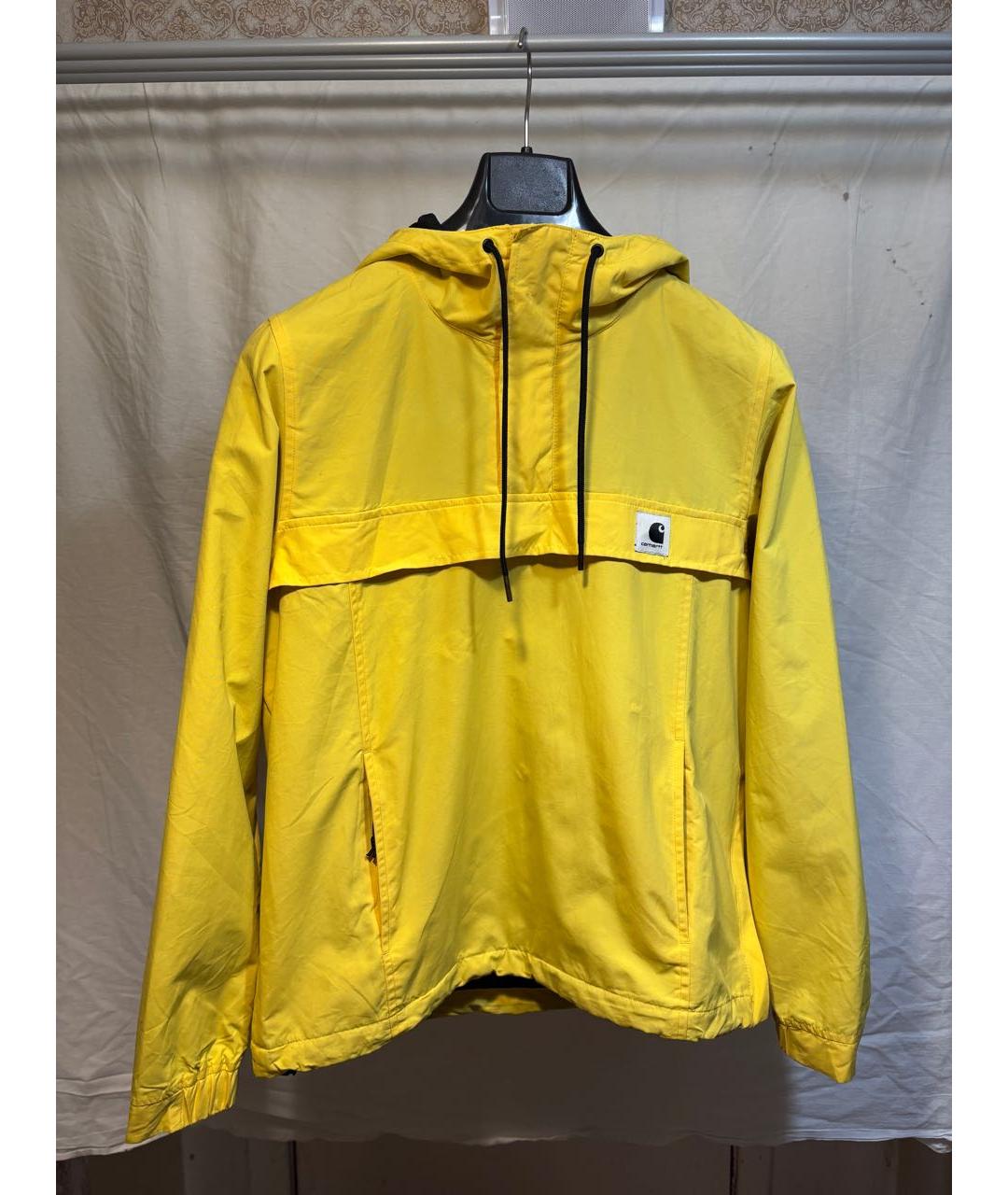 CARHARTT WIP Желтая нейлоновая куртка, фото 6