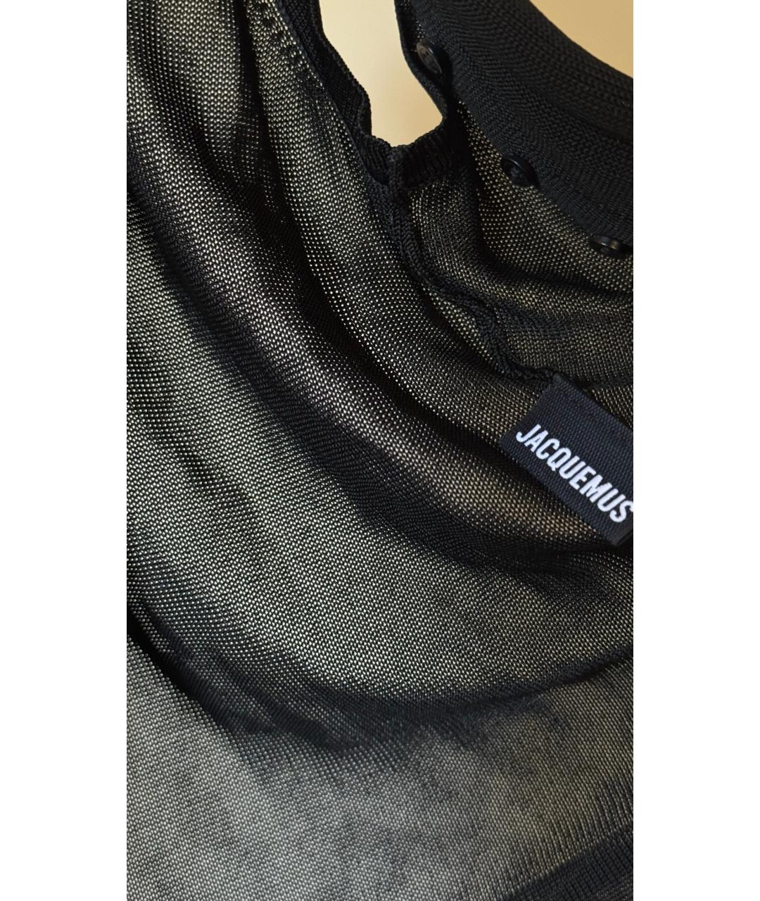 JACQUEMUS Черная майка, фото 3