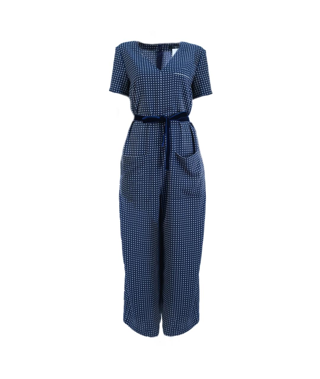 WEEKEND MAX MARA Синий полиэстеровый комбинезон, фото 1