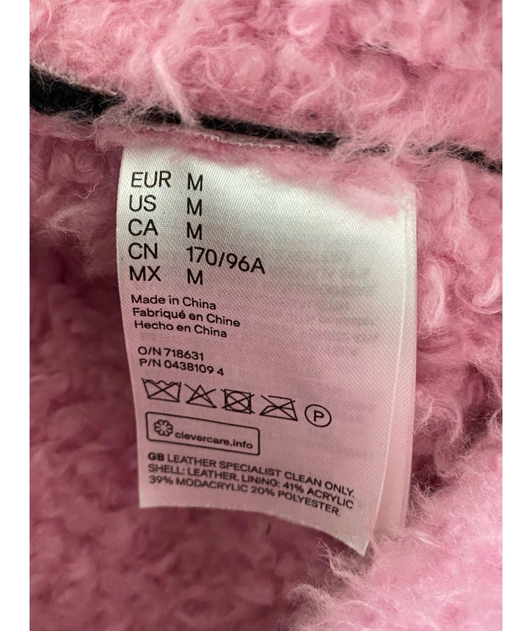KENZO Черная кожаная дубленка, фото 5