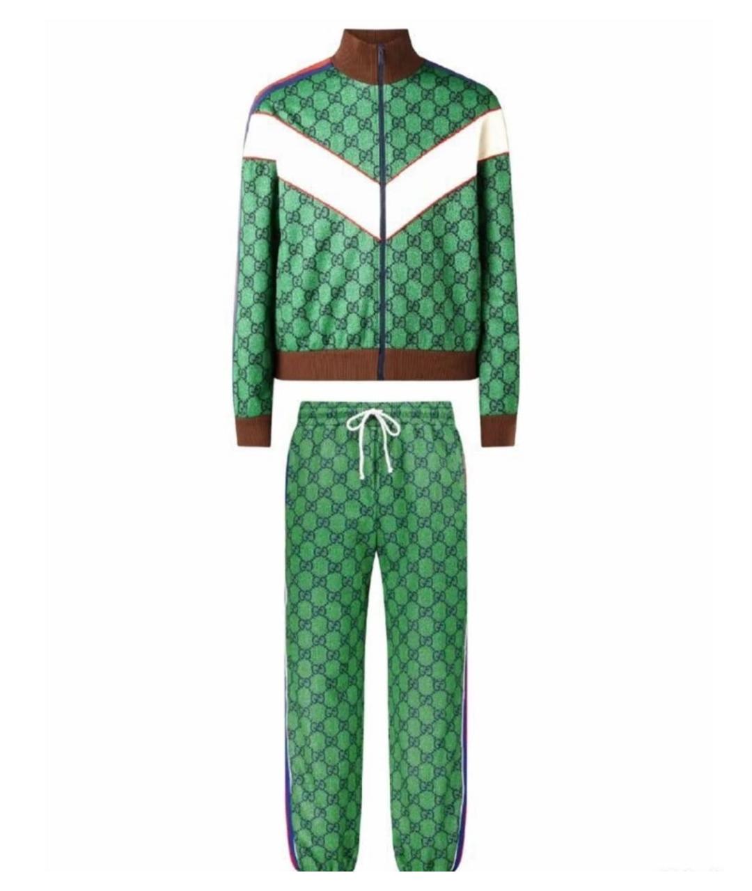 GUCCI Мульти хлопковый спортивный костюм, фото 7
