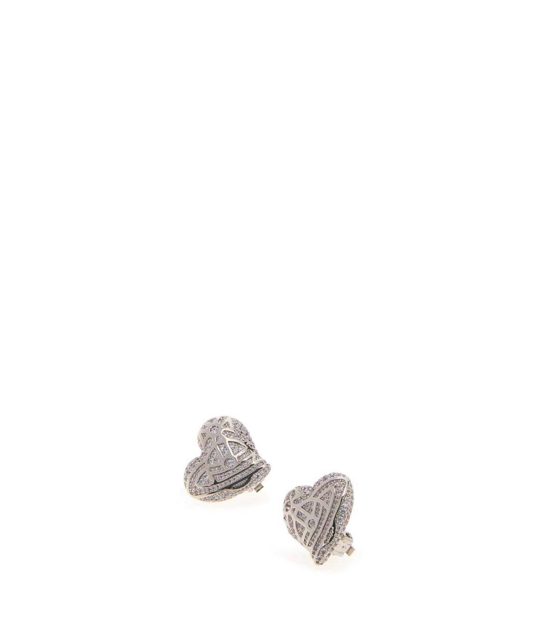 VIVIENNE WESTWOOD Серебряные латунные серьги, фото 2