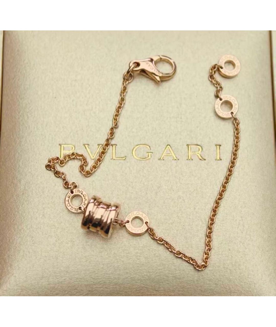 BVLGARI Розовый браслет из розового золота, фото 4