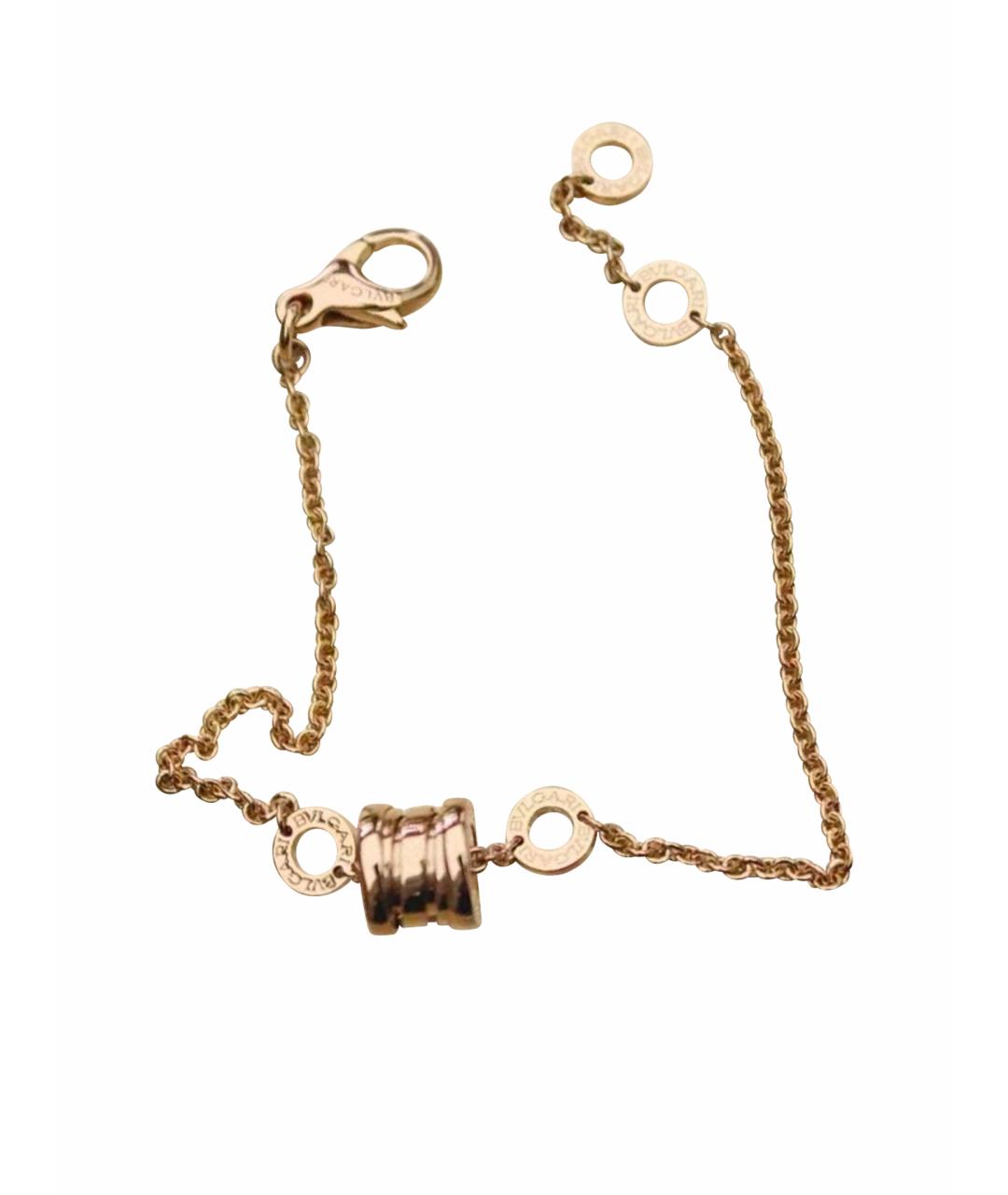 BVLGARI Розовый браслет из розового золота, фото 1