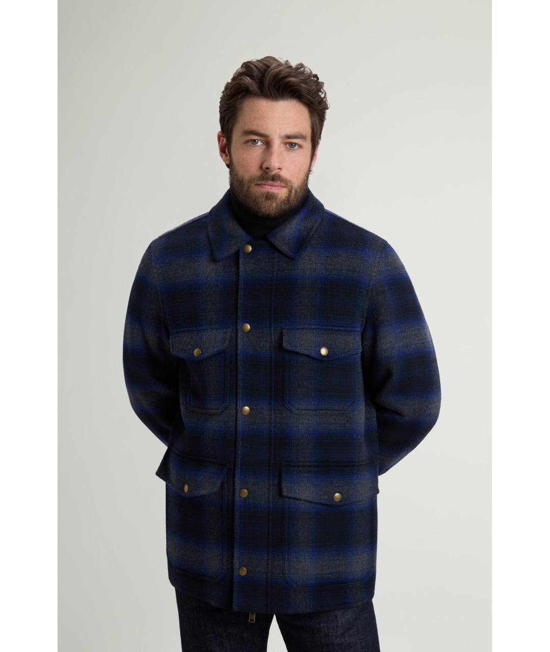 WOOLRICH Синяя куртка, фото 2