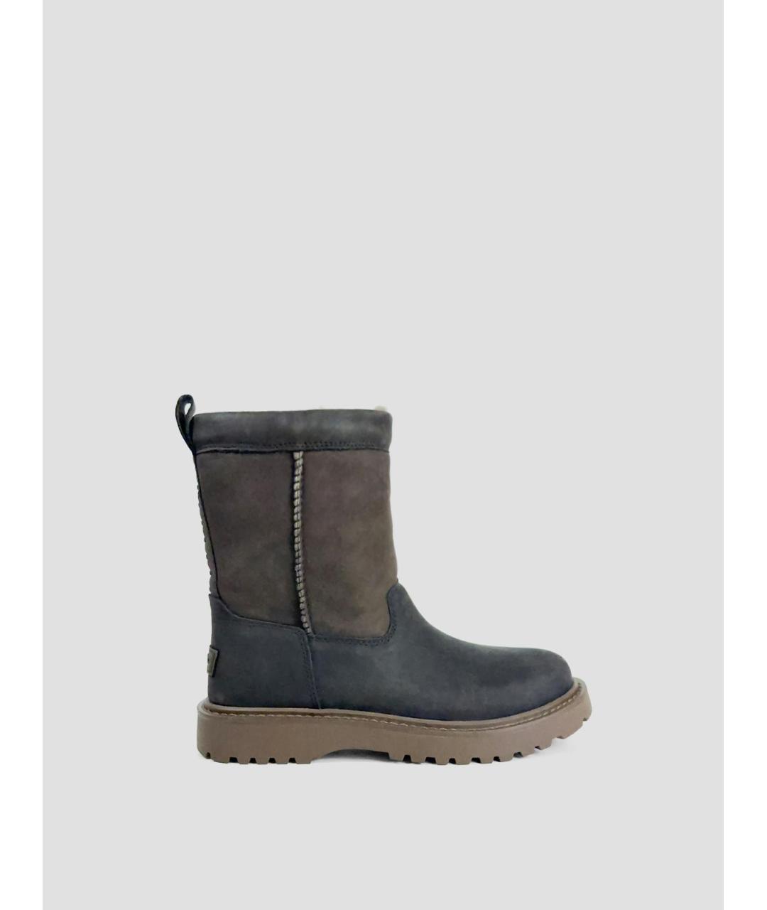 UGG Кожаные низкие ботинки, фото 4